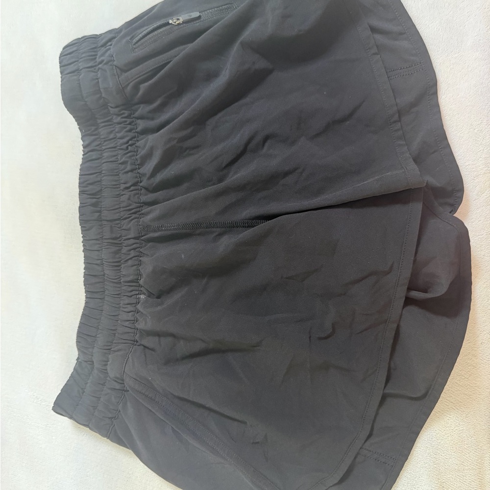 lululemon athletica Black Athletic Running Shorts